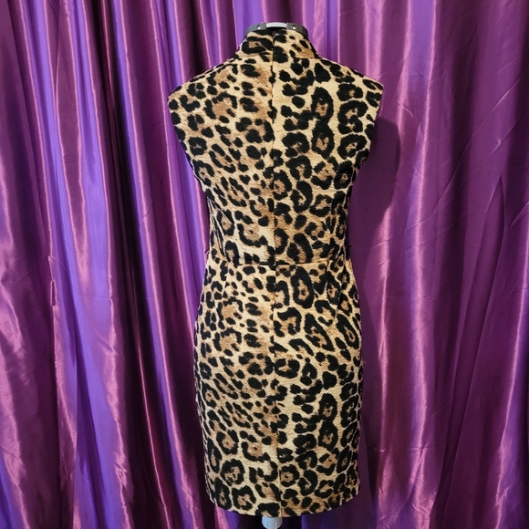 Ellen Tracy Dresses Vintage Retro Ellen Tracy Leopard Dress Poshmark